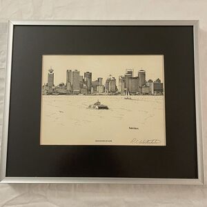 R.C. Westerholm‎ Vancouver Skyline Limited Edition Signed Print